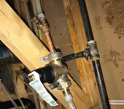 Pipe and valve repair by Vegas Valley Plumbing